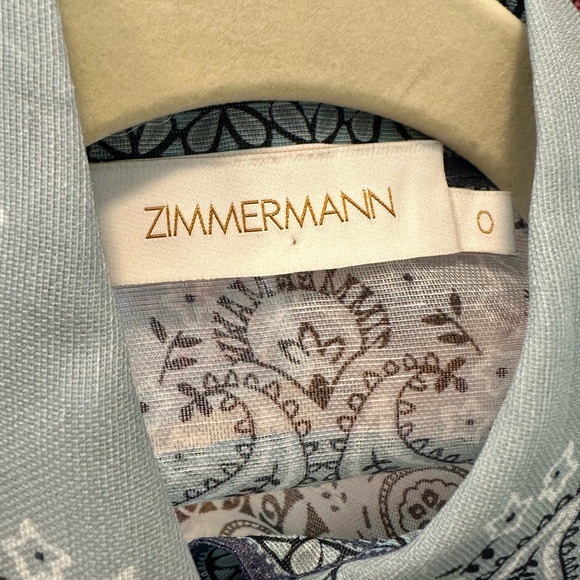 Zimmermann Matchmaker Paisley Top NWOT - Picture 5 of 7